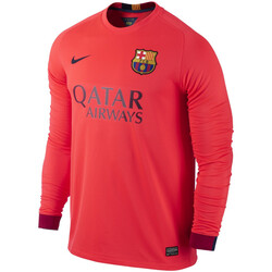 Vêtements Homme T-shirts & Polos Nike FC Barcelona Stadium Away 2014/2015 Orange