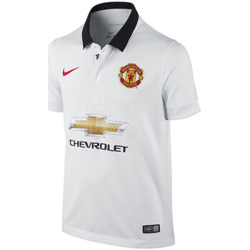 Vêtements Homme T-shirts & Polos Nike Manchester United Stadium Away 2014/ Blanc