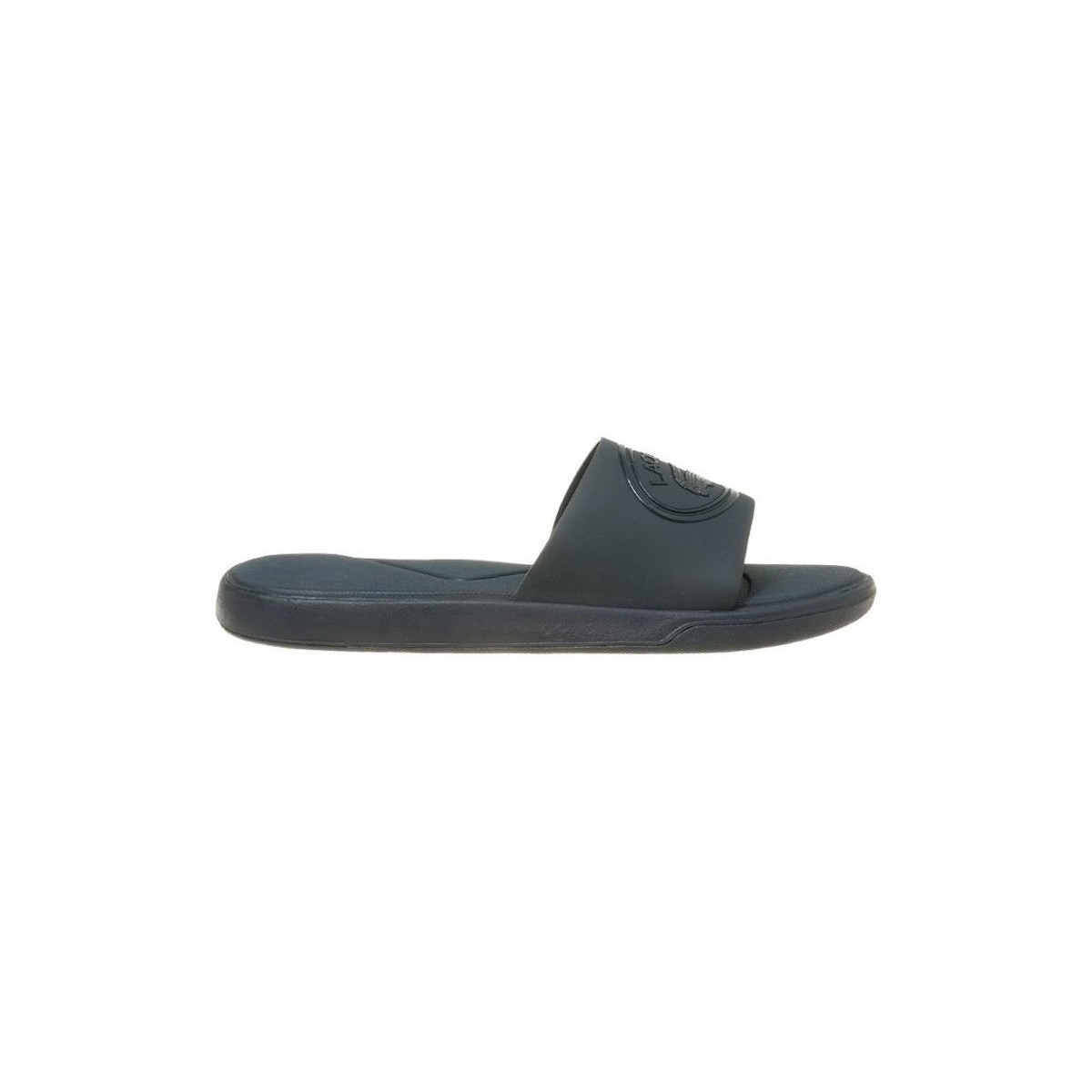 Chaussures Femme Tongs Lacoste L30 Slide Marine
