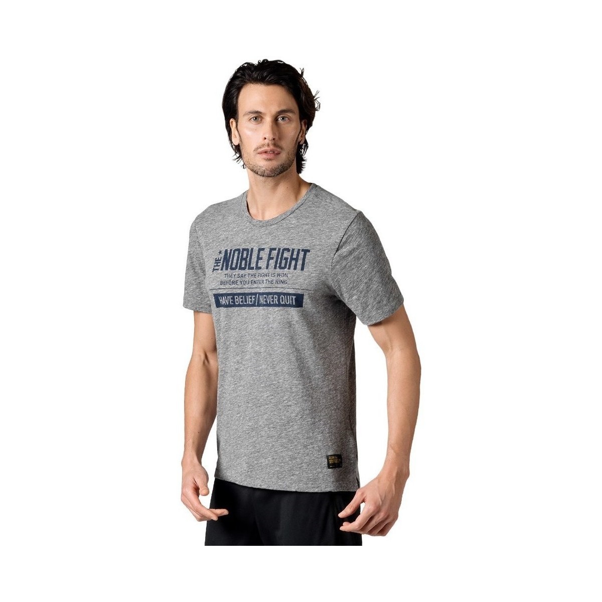 Vêtements Homme T-shirts manches courtes Reebok Sport Combat Noble Fight X Tshirt Gris