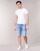 Vêtements Homme cheap monday ideal trousers chino pants blue 3301 SHORT Bleu clair