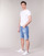 Vêtements Homme cheap monday ideal trousers chino pants blue 3301 SHORT Bleu clair