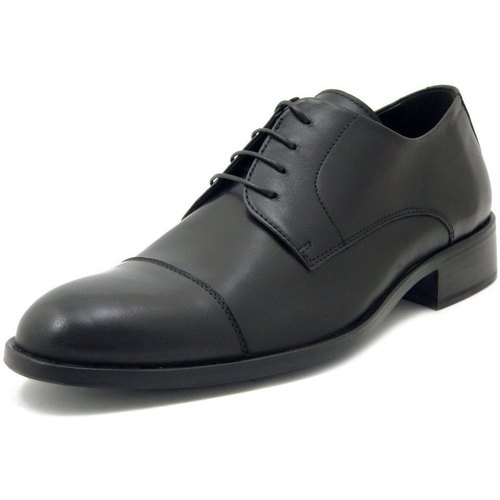 Chaussures Homme Derbies Osvaldo Pericoli Homme Chaussures, Derby, Cuir douce, 1314 Noir