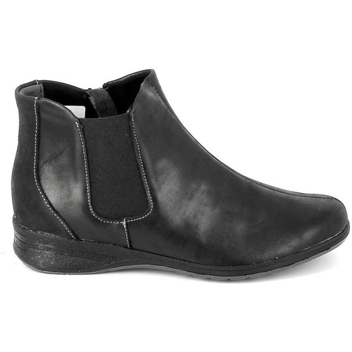 Chaussures Boissy Boots 7514 Noir Noir - Chaussures Botte Femme 58 