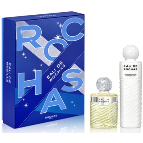 Beauté Femme Coffrets de parfums Rochas Set Eau de  - (220ml eau de toilette+500ml Bl) Set Eau de Rochas - (220ml cologne+500ml Bl) 