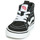 Chaussures Enfant Baskets montantes Vans Skate SK8-HI ZIP Noir / Blanc