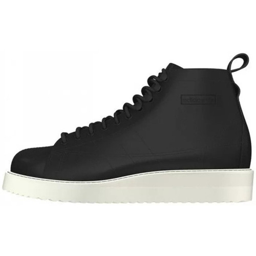 Chaussures Femme Baskets montantes adidas Originals SUPERSTAR BOOT Noir
