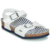 Chaussures Fille U.S Polo Assn Birkenstock RIO WHITE/PATENT