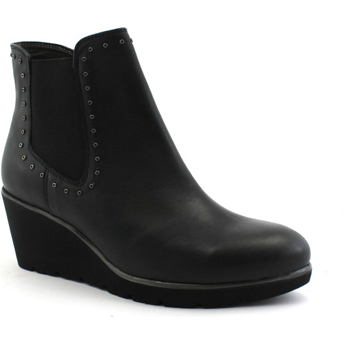 Chaussures Femme Bottines Melluso MEL-I18-R45107-NE Noir