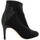 Chaussures Femme Boots Elizabeth Stuart Boots stretch velours Noir