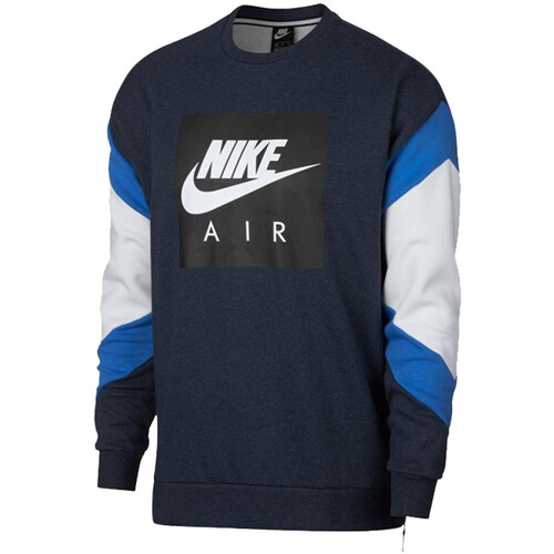 Nike NSW AIR FLEECE Bleu - Vêtements Sweats Homme 54,00 €