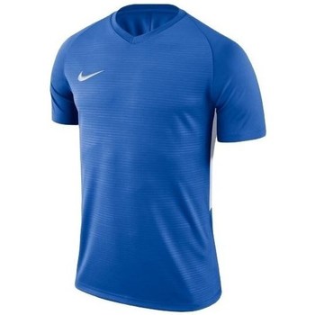 Vêtements Homme T-shirts manches courtes Nike 852416-001 Dry Tiempo Prem Jsy Bleu
