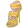 Chaussures Femme Sandales et Nu-pieds Roberto Cavalli RPS691 Vert / Jaune