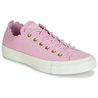 Chaussures Femme Baskets basses Converse CHUCK TAYLOR ALL STAR FRILLY THRILLS SUEDE OX Rose