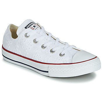 Chaussures Fille Baskets basses Converse CHUCK TAYLOR ALL STAR BROADERIE ANGLIAS OX Blanc