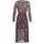 Vêtements Femme Robes longues Ikks BN30065-02 Noir / Rouge / Gris