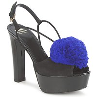 Chaussures Femme Sandales et Nu-pieds Moschino Cheap & CHIC CA1608 OOC-NOIR-BLEU KLEIN