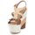 Chaussures Femme Sandales et Nu-pieds Moschino Cheap & CHIC STERLIZIA BEIGE-MARRON