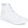 Chaussures Baskets montantes Look Converse CHUCK TAYLOR ALL STAR LEATHER HI Blanc
