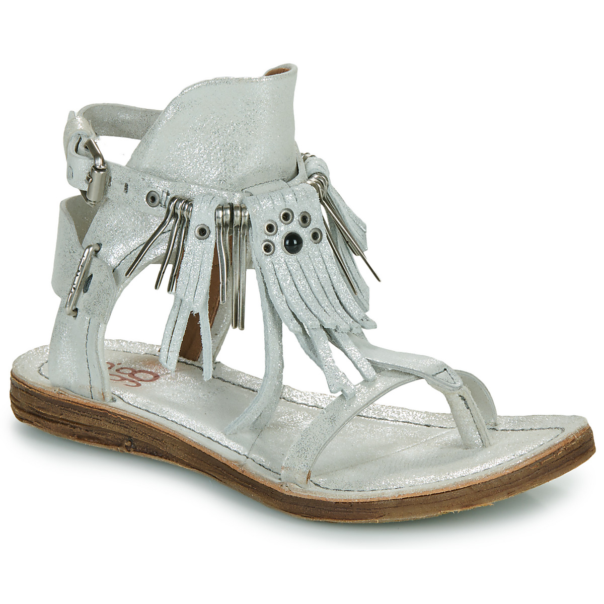 Chaussures Femme Sandales et Nu-pieds Taies doreillers / traversins RAMOS Argenté