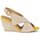 Chaussures Femme Lightweight sandals featuring textile and synthetic upper Pieces OTTINE SHOP SANDAL Taupe