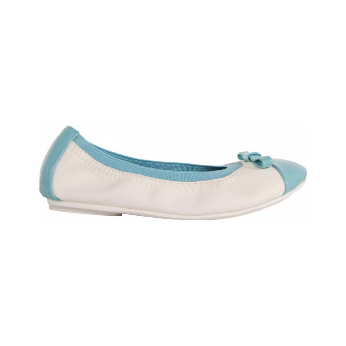 Chaussures Fille Ballerines / babies Flower Girl 851630-B4020 LBLUE-WHITE 851630-B4020 LBLUE-WHITE 