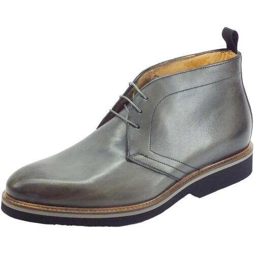 Chaussures Homme Boots Mercanti Fiorentini 07037 Nairobi Invecch Gris