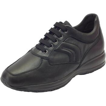 Chaussures Homme Baskets mode Geox Happy U4356H Noir