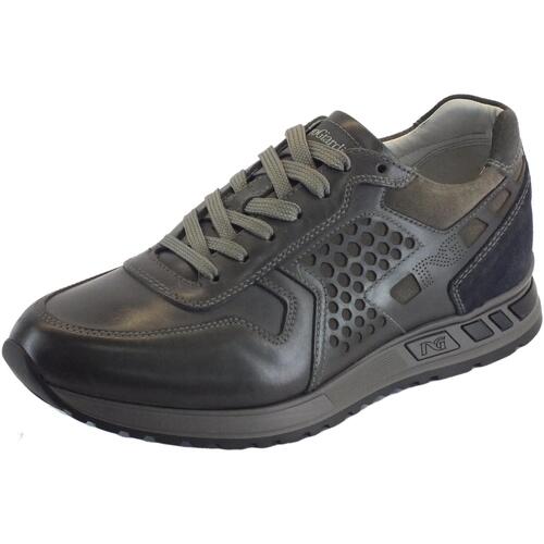 Chaussures Homme Baskets mode NeroGiardini A705340U Kenia Antracite Camo. Colorado Gris