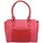 Sacs Femme Sacs porté épaule Fuchsia Sac  Tina style carré déco sellier rouge Multicolore