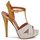 Chaussures Femme Sandales et Nu-pieds Missoni TM30 Gold / Silver