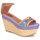 Chaussures Femme Sandales et Nu-pieds Missoni TM26 Bleu / Marron