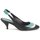 Chaussures Femme Sandales et Nu-pieds Karine Arabian LILA Encre / Blanc / Turquoise