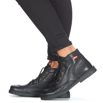 Kickers LEGENDIKNEW Noir - Livraison Gratuite | Spartoo ! - Chaussures Boot  Femme 111,20 €