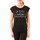 Vêtements Femme Polo Ralph Lauren T-shirt in créme met spelerslogo Tee-shirt Tamia E15FTSS0124 Noir Noir