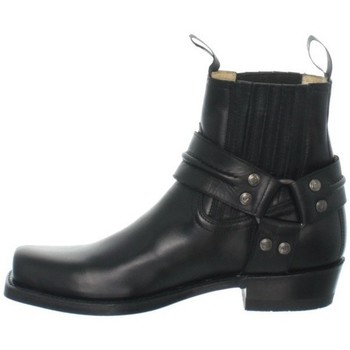 Sendra boots Low Boots Hommes  en cuir ref 35242 Noir Noir