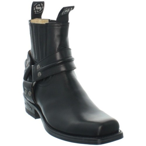 Chaussures Sendra boots Low Boots Hommescuir ref 35242 Noir Noir - Livraison Gratuite 