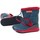 Chaussures Enfant Bottes de neige adidas Originals Zambat C Graphite, Rouge, Bleu