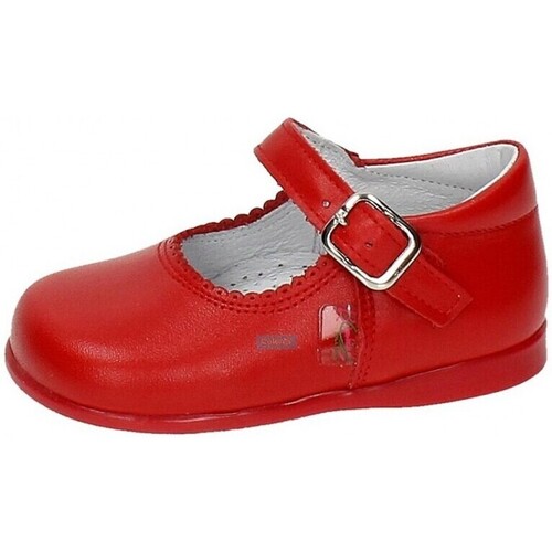 Chaussures Fille Ballerines / babies Bambineli 12482-18 Rouge