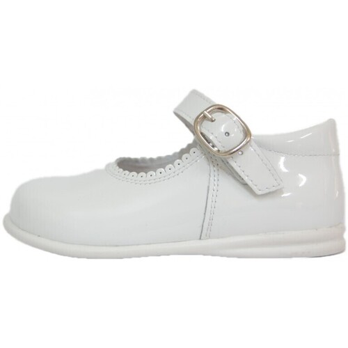 Chaussures Fille Ballerines / babies Bambineli 13450-18 Blanc
