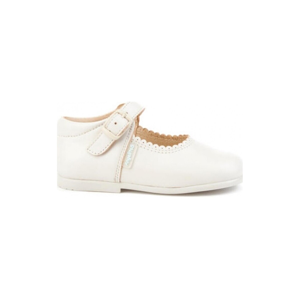Chaussures Fille Ballerines / babies Angelitos 17666-15 Blanc