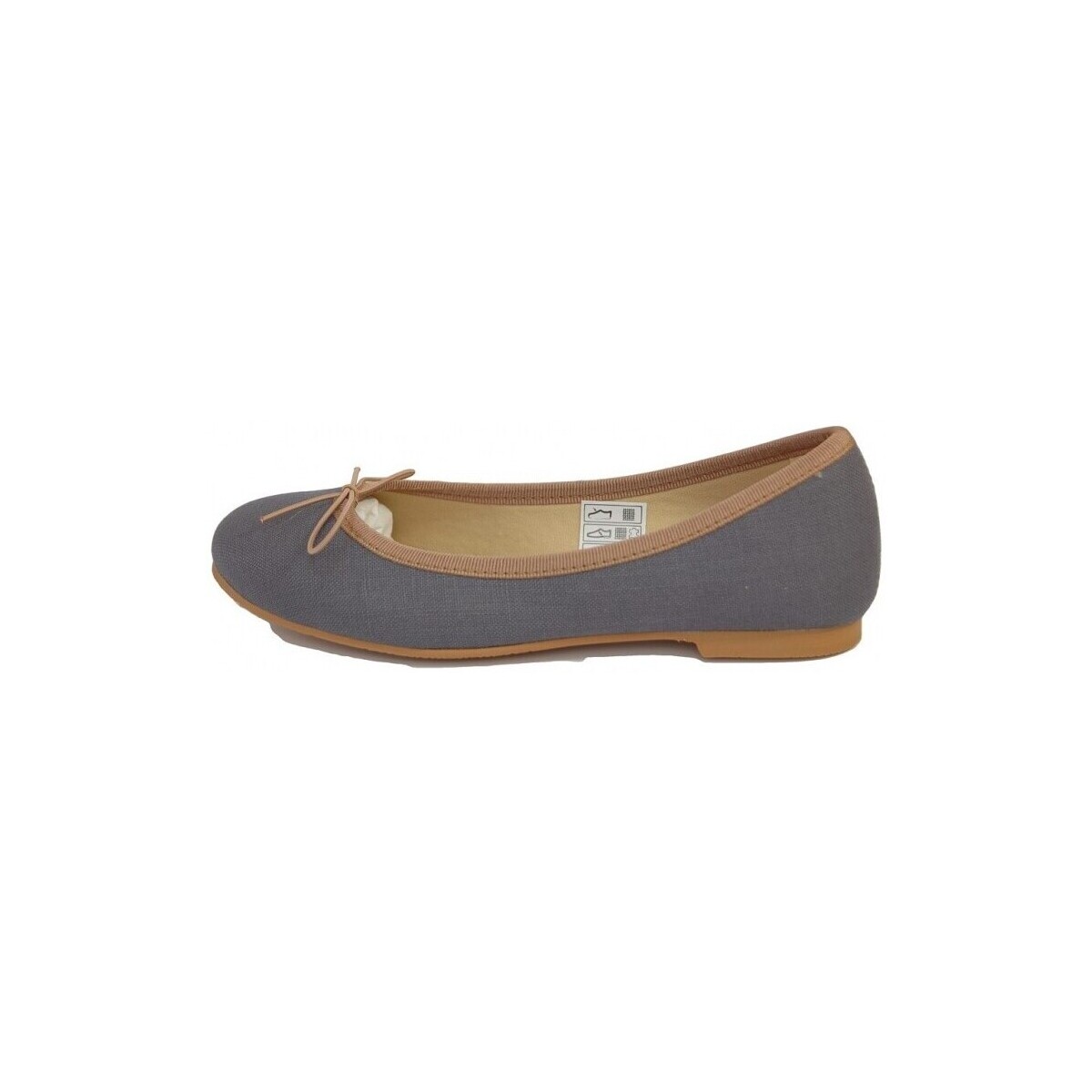 Chaussures Fille Ballerines / babies Thousand 14790-20 Gris
