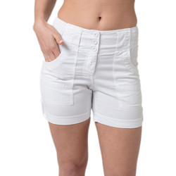 Vêtements Femme Shorts / Bermudas La Cotonniere BERMUDA ANDREA Blanc