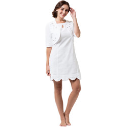 Vêtements Femme Robes courtes La Cotonniere ROBE GINA Blanc