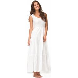 Vêtements Femme Robes longues La Cotonniere ROBE LONGUE GRETA Blanc
