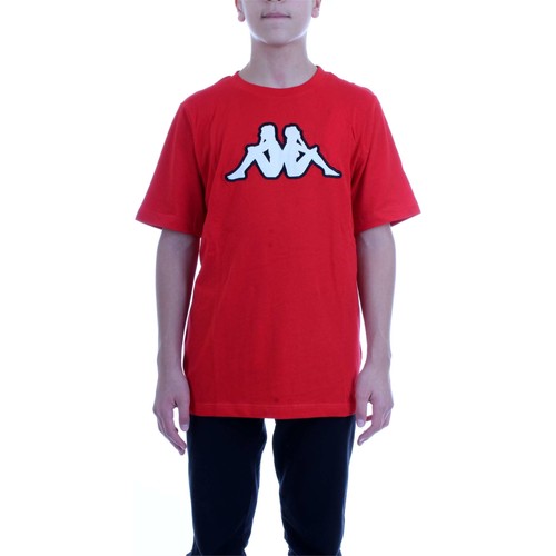 Vêtements Homme T-shirts manches courtes Kappa 3032B00 Rouge