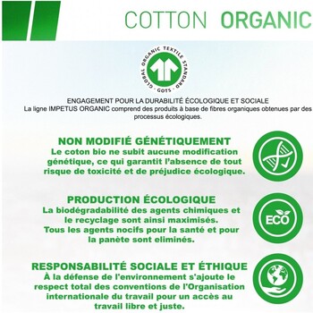 Impetus Cotton Organic Bleu