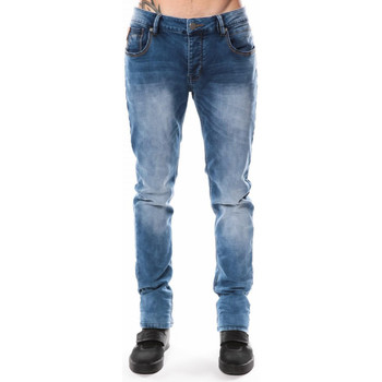 Vêtements Homme Jeans tweed Deeluxe Jegging Apollo bleu Bleu