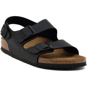Chaussures Sandales et Nu-pieds Birkenstock MILANO BLACK CALZ S Multicolore