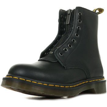 Chaussures Femme Boots Dr. Martens 1460 Pascal Front Zip noir